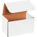 Global Industrial™ Corrugated Mailers, 10"L x 6"W x 5"H, White - Pkg Qty 50