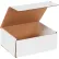 Global Industrial™ Corrugated Mailers, 10"L x 7"W x 3"H, White - Pkg Qty 50