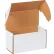 Global Industrial™ Corrugated Outside Tuck Mailers, 10-5/16"L x 5"W x 5-9/16"H, White - Pkg Qty 50