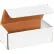 Global Industrial™ Corrugated Mailers, 10"L x 4-7/8"W x 3-3/4"H, White - Pkg Qty 50