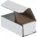 Global Industrial™ Corrugated Mailers, 6"L x 3-5/8"W x 2"H, White - Pkg Qty 50