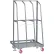 Rack vertical mobile Little Giant® pour barres, 3 compartiments, capacité de 1 500 lb, 36" de largeur x 36" de profondeur x 69" de hauteur