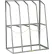 Rack à barres verticales 48" de largeur x 24" de profondeur x 60" de hauteur - Capacité de 6 000 lb