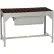 Table de soudage Little Giant® avec plateau grillagé, bac de récupération et tiroir - 51" de largeur x 24" de profondeur x 34" de hauteur