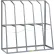 Rack à barres vertical Little Giant® BR-2460-60, 24" de profondeur x 60" de largeur x 60" de hauteur - 5 compartiments, capacité de 1 500 lb par compartiment