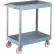 Chariot à étagères Little Giant® avec 2 étagères, capacité de 1 200 lb, 48" de long x 24" de large x 35" de haut, gris