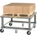Little Giant® Ergonomic Adj. Height Pallet Stand PDSE4048 - Solid Deck 40 x 48 with Floor Locks