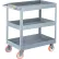 chariot à étagères en acier Little Giant® avec 3 étagères, capacité de 1 200 lb, 35-1/2" de longueur x 18" de largeur x 35" de hauteur