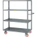 Chariot de service Little Giant® à 4 étagères, capacité de 544 kg (1200 lb), 136 cm (53-1/2 po) L x 61 cm (24 po) l x 157 cm (62 po) H