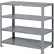 Little Giant® : rayonnage en acier soudé à 4 tablettes, 32" de largeur x 18" de profondeur x 48" de hauteur