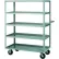 Little Giant® Shelf Truck w/5 Lip Shelves, 3600 lb. Capacity, 48"L x 30"W x 63"H, Gray