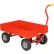 chariot à timon de pépinière Little Giant® LDW-2436-X6-10 - Plateau en acier - Rebords de 6" - Caoutchouc 10 x 2,75