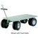 Chariot à timon à 8 roues Little Giant® CD-3660-16P-CR - Bord relevé - 36 x 60