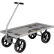 Little Giant® Wagon Truck with Perforated Deck, 3500 lb. Capacity, 73-1/2"L x 36"W, Gray