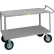 Chariot à instruments Little Giant® avec poignées et tablette affleurante, capacité de 1 200 lb, 42" L x 24" l x 38" H, gris