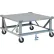 Little Giant® Adj. Height Pallet Stand PDSE48-6PH2FLLR - 48 x 48 Solid Deck & Load Retainers