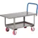 chariot à plate-forme de travail Little Giant® chariot avec tablette inférieure 30 x 60, hauteur fixe