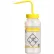 Flacons laveurs Bel-Art en PEBD 116420624, 500 ml, étiquette isopropanol, bouchon jaune, large ouverture, lot de 3