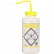 Flacons de lavage Bel-Art en LDPE 116462432, 1 000 ml, étiquette « Isopropanol », bouchon jaune, large goulot, lot de 6