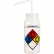 Flacons de lavage Bel-Art en LDPE 117160010, 500 ml, étiquette « Huile pour machines », bouchon naturel, large goulot, lot de 4