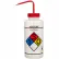 Bel-Art LDPE Wash Bottles 117320001, 1000ml, Acetone Label, Red Cap, Wide Mouth, 4/PK