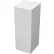 Baseboarders® Série Basic – Cache-radiateur en acier à enfiler facilement – Embout droit, blanc