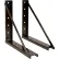 Buyers Products 18" x 27" Welded Black Formed Steel Mounting Brackets