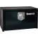Coffre de soubassement Buyers Steel avec palette rotative en acier inoxydable - Noir 18x18x30 - 1702103