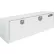 Caisson de protection en acier pour camion « Buyers Steel » avec palette rotative en acier inoxydable - Blanc 18 x 18 x 60 - 1702215