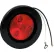 2-1/2" Round 1 Led Red Marker Light W/ Grommet & Plug - Min Qty 6