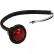 Feu de position rouge rond à 3 LED, 3/4", avec œillet et fiche - Quantité minimale : 10