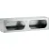 Dual Oval Smooth Aluminum Light Cabinet - LB3163ALSM