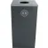 Busch Systems Spectrum Cube - Cans & Bottles, 24 Gallon - Gray - 101127