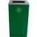 Busch Systems Spectrum Cube - Déchets organiques - 24 gallons, vert - 101142