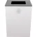 Poubelle Spectrum Cube XL de Busch Systems, 32 gallons, blanche