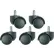 Bevco 3850/5 Dual Wheel Carpet Casters for Base