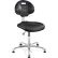 Chaise ESD en polyuréthane Bevco® Everlast, dossier moyen, sans inclinaison, hauteur d'assise : 14-1/2" - 19-1/2", noire