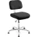 Bevco® Doral Fabric ESD Ebony Chair, Low Back, No Tilt, 15-1/2" - 21"H Seat, Black