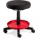 Bevco® V3 Value-Line Maintenance Repair Shop Stool w/ Adj. Height, Backless, Fabric Seat, Black