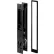 Prime-Line® Sliding Door Handle Set, Black Diecast, No Pull, Croft, C 1101