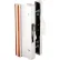 Prime-Line® Sliding Door Handle Set, Anti-Lift, White Aluminum and Diecast, C 1118