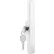 Prime-Line® Sliding Door Outside Pull, w/Key, White Diecast, C 1120