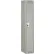 Armoire Global Industrial™ à 1 étage et 1 porte, porte à double panneau, 12" de largeur x 18" de profondeur x 72" de hauteur, grise, montée
