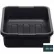 Cambro 21157CBR110 - Cambox (Includes Handle) 15-3/16"L x 20-3/16"W x 6-15/16"D, Black, - Pkg Qty 12