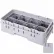 Cambro 8HE1151 - Full Drop Extender, Half Size, 8-Comp, 19-3/4x10x2, Adds 1-5/8" To Height, Gray - Pkg Qty 12