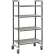 Camshelving® Elements Mobile Starter w/Casters, 36"L x 18"W x 70"H, Brushed Graphite