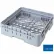 Cambro BR414168 - Camrack Support de base, hauteur d'empilage intérieure de 4-1/4", bleu, certifié NSF - Lot de 5