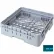 Cambro BR414414 - Camrack  Base Rack 4-1/4" Inside Stack Height Teal NSF - Pkg Qty 5