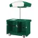 Cambro CVC55519 - Camcruiser Vending Cart, 55-3/16"L x  31-1/4"W x 93-1/2"H, Green