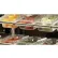 Barre de séparation, coudée, pour éléments Camshelving®, barre surélevée, gris moucheté